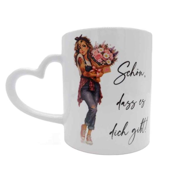 Tasse Schön, dass es dich gibt"